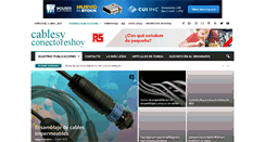 Desktop Screenshot of cablesyconectoreshoy.com